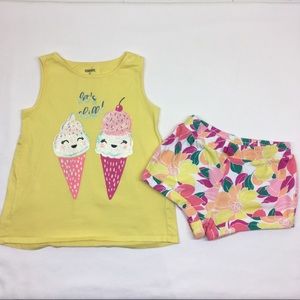 Gymboree Tank and Shorts Set